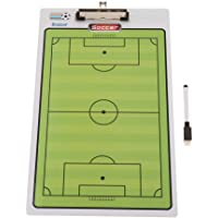 B Blesiya Pizarra de Fútbol-Baloncesto-Voleibol Plegable y Portátil- Material para Entrenador de Deportes de Aire Libre